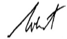 Rob's signature