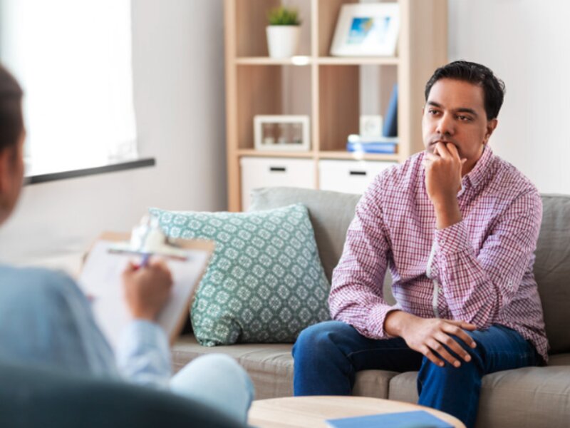 Loss and grief therapy session