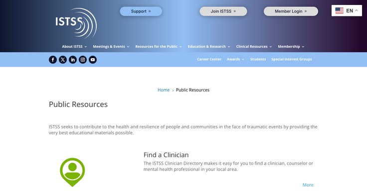 ISTSS Public Resources