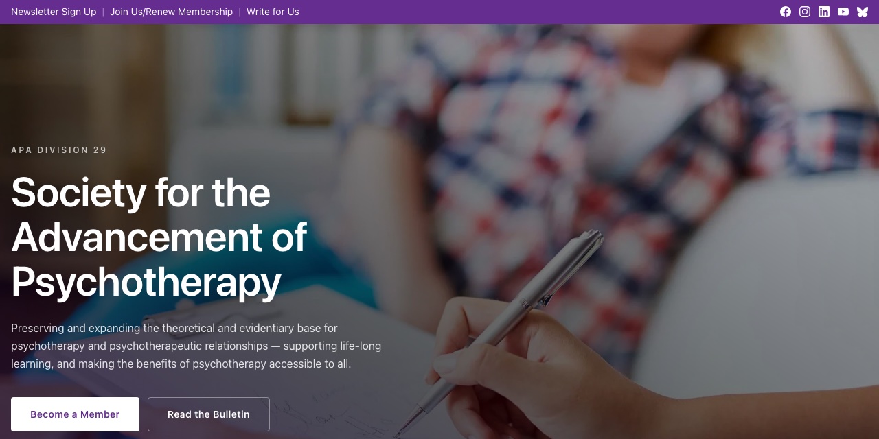 Society for the Advancement of Psychotherapy